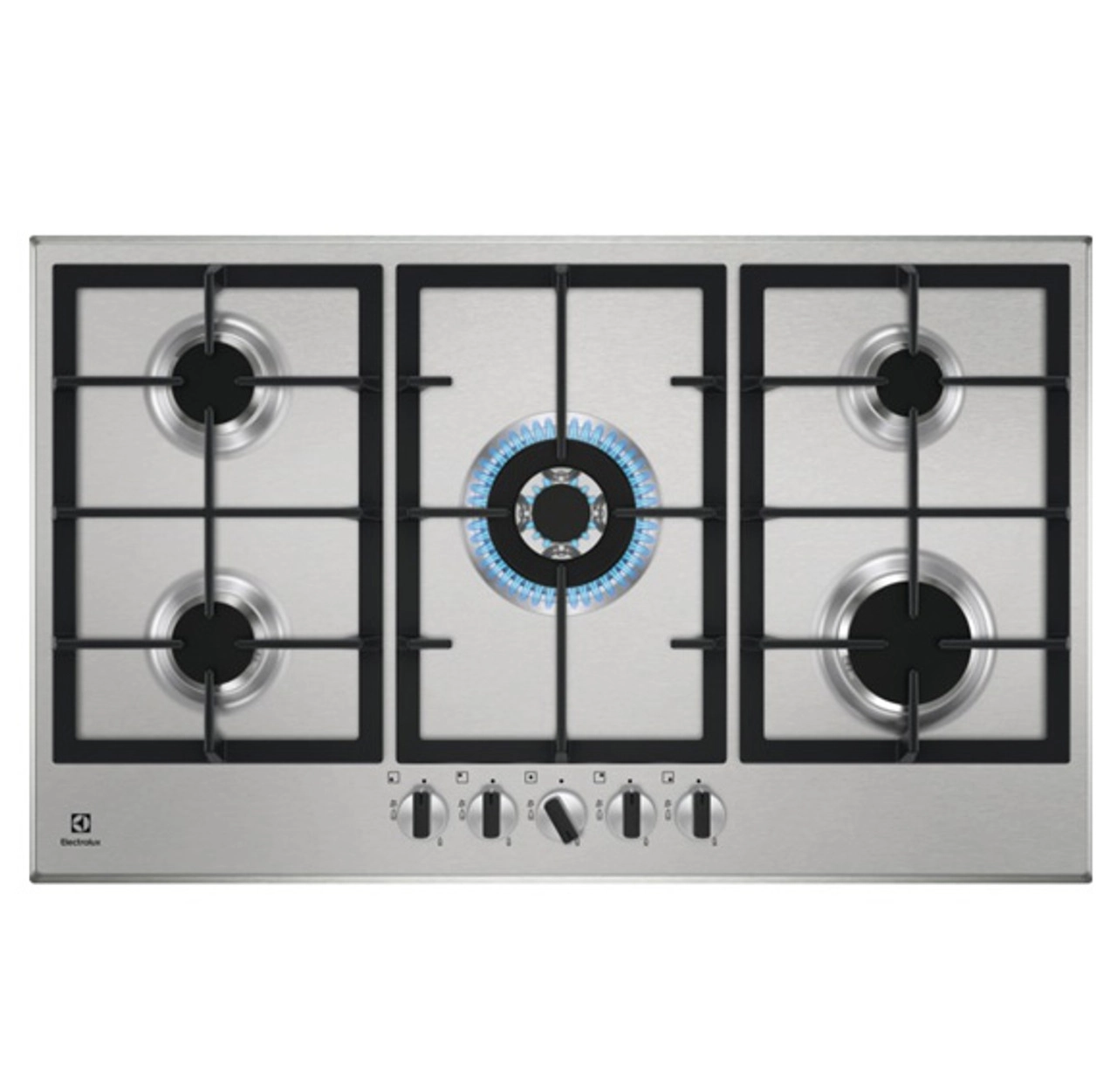 Electrolux Gas Hob in Stainless Steel 90CM KGS9536X Emms Gift